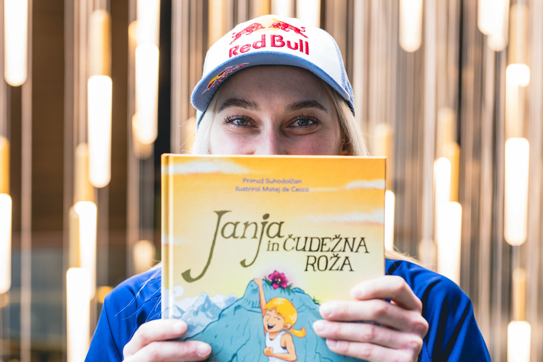 Book  "Janja in čudežna roža"