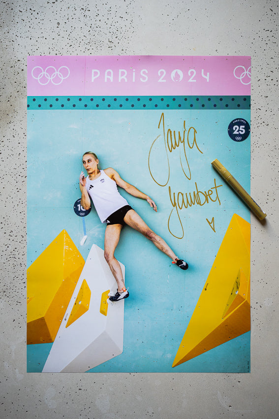 Janja Poster „Olympics Paris - Boulder" - Limited Edition